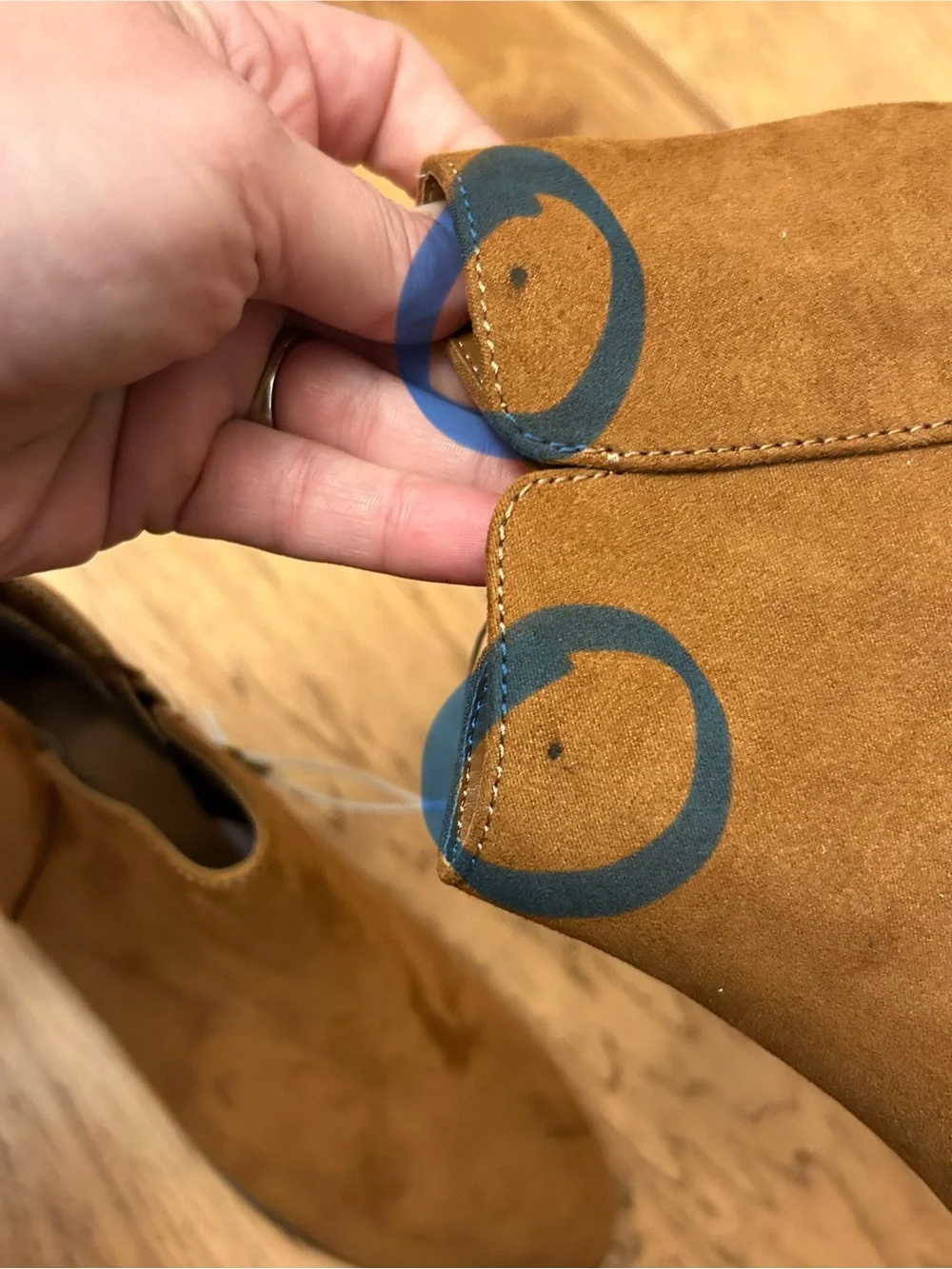 Kids' Opal Zipper Boots - Cat & Jack Cognac Size 3 FLAWED